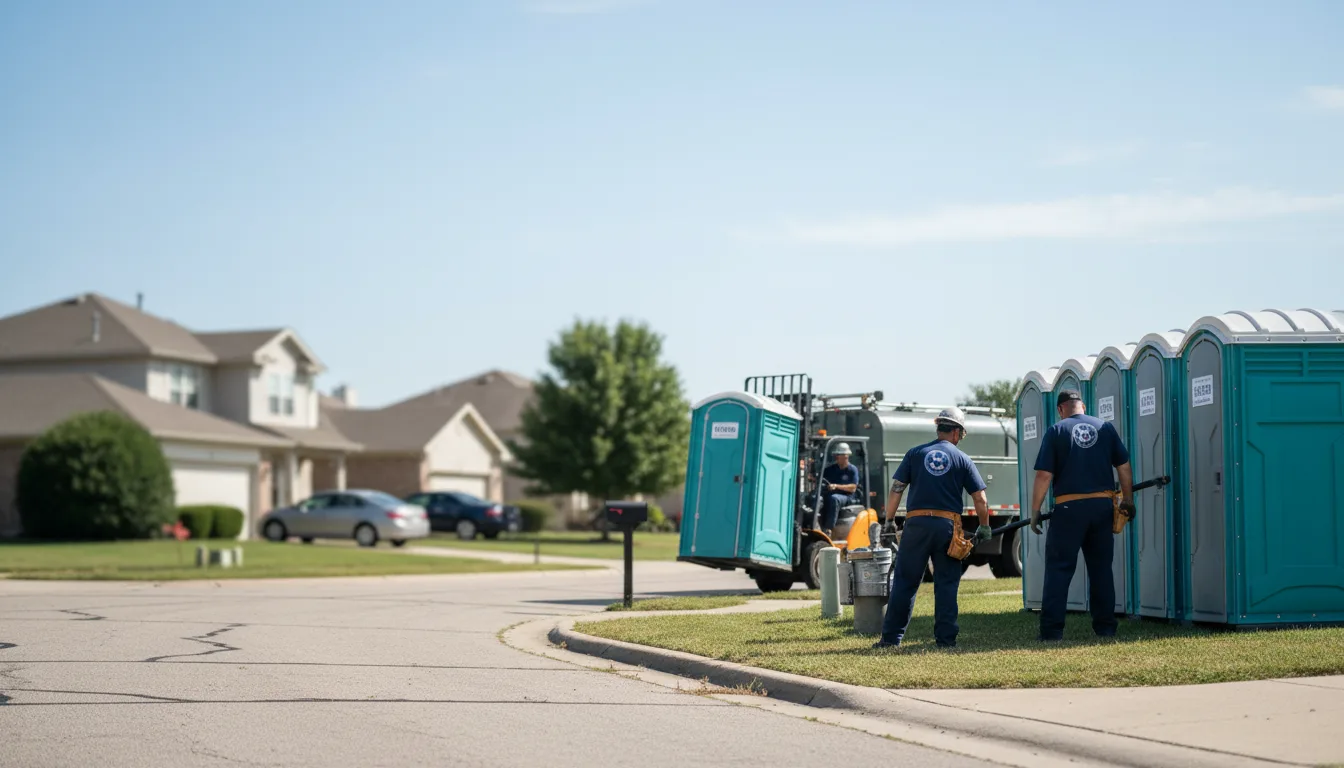 Porta Potty Rental in Garwood, TX near me